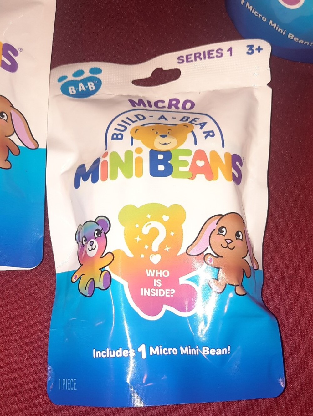 Build-A-Bear MiniBeans Series 1 Bundle Of 7 Packages - Picture 2 of 5
